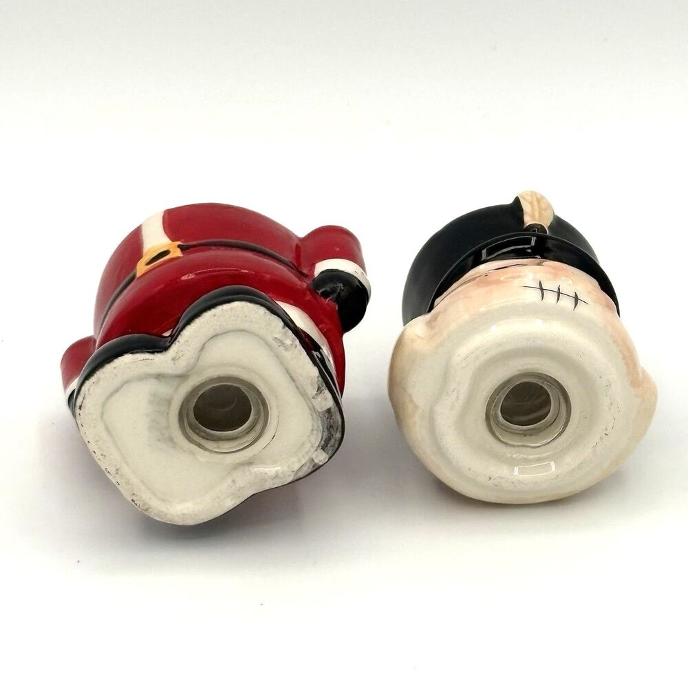 Ceramic Christmas Soldier Salt & Pepper Shaker Set 4" - Picture 6 of 8